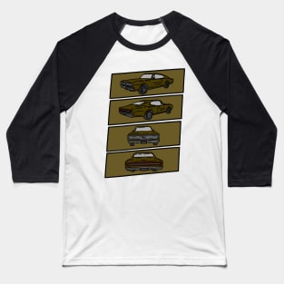 collection classic muscle car Baseball T-Shirt